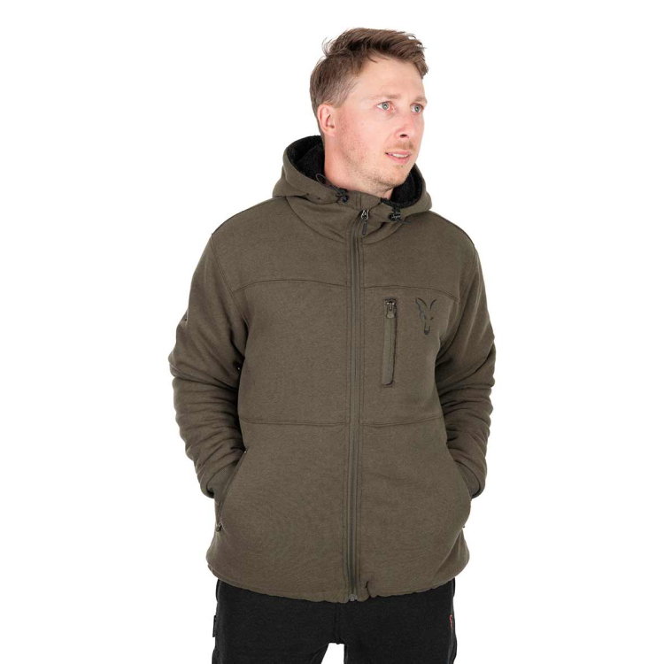 Яке Fox Collection Sherpa Jacket Green & Black CCL282