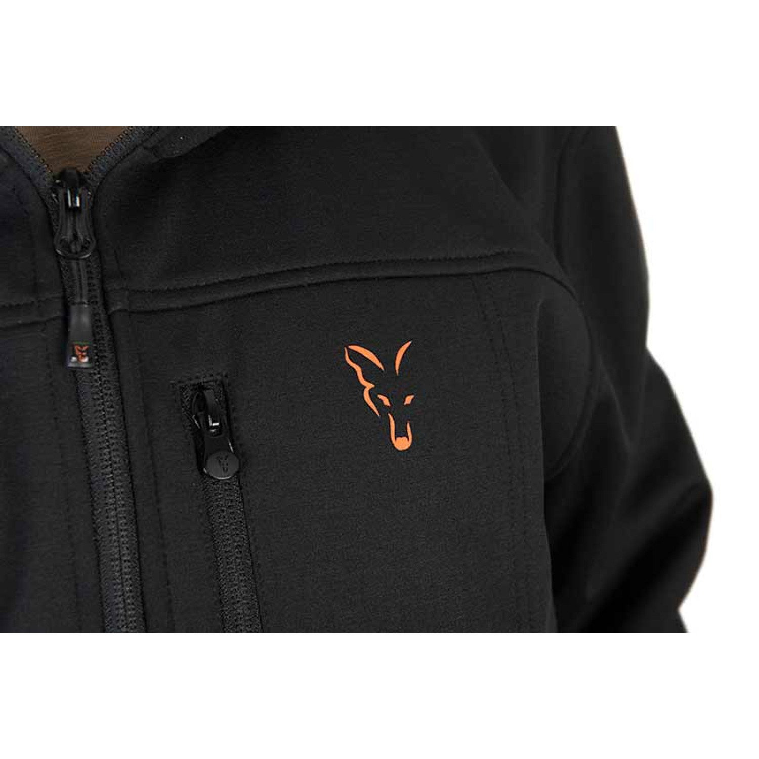 Яке Fox Collection Soft Shell Jacket Black & Orange CCL264