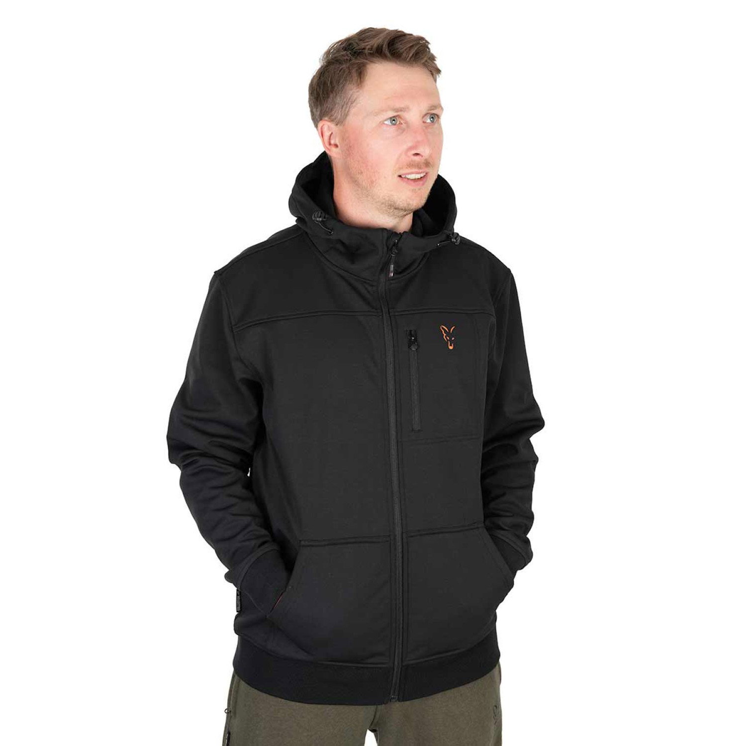 Яке Fox Collection Soft Shell Jacket Black & Orange CCL264