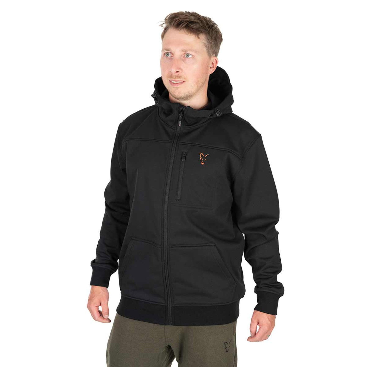 Яке Fox Collection Soft Shell Jacket Black & Orange CCL264