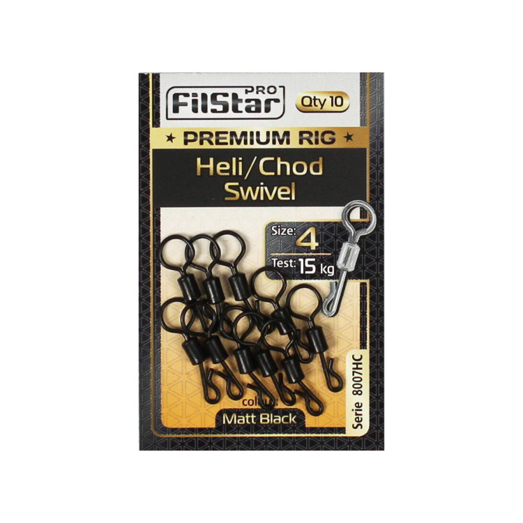 Бърза връзка Premium Rig Heli/Chod Swivel - 8007HC 8007HC