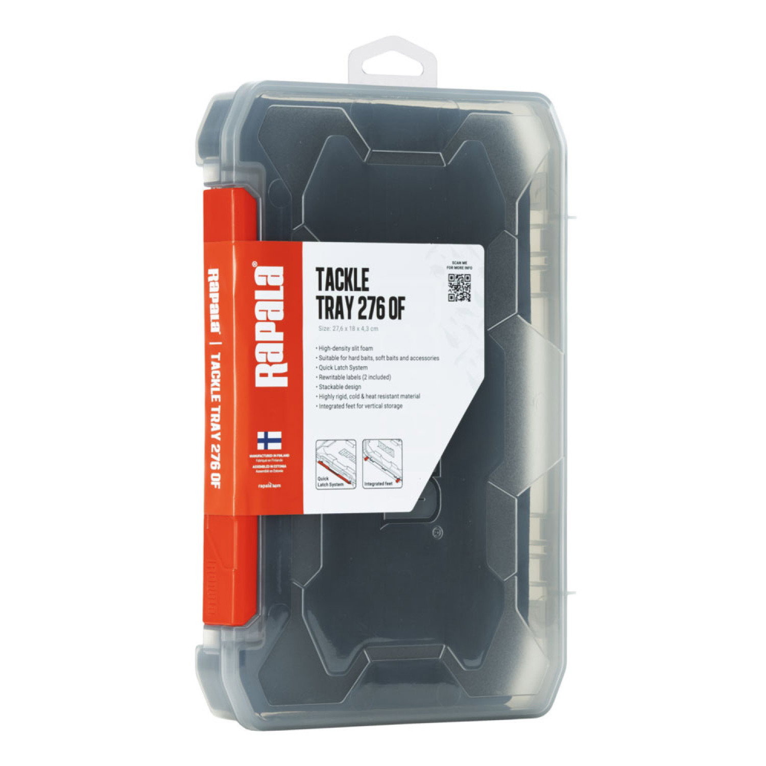 Кутия Rapala Tackle Tray 276 OF RTT276OF