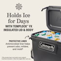 Хладилна кутия Coleman Convoy 65QT Wheeled 2193724