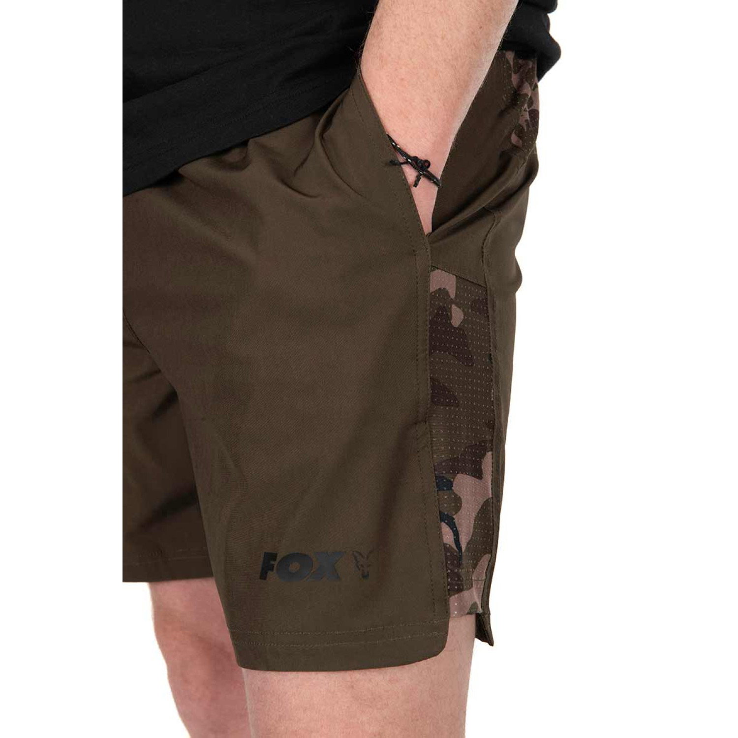 Къси панталони Fox Khaki/Camo LW Swim Shorts CFX262