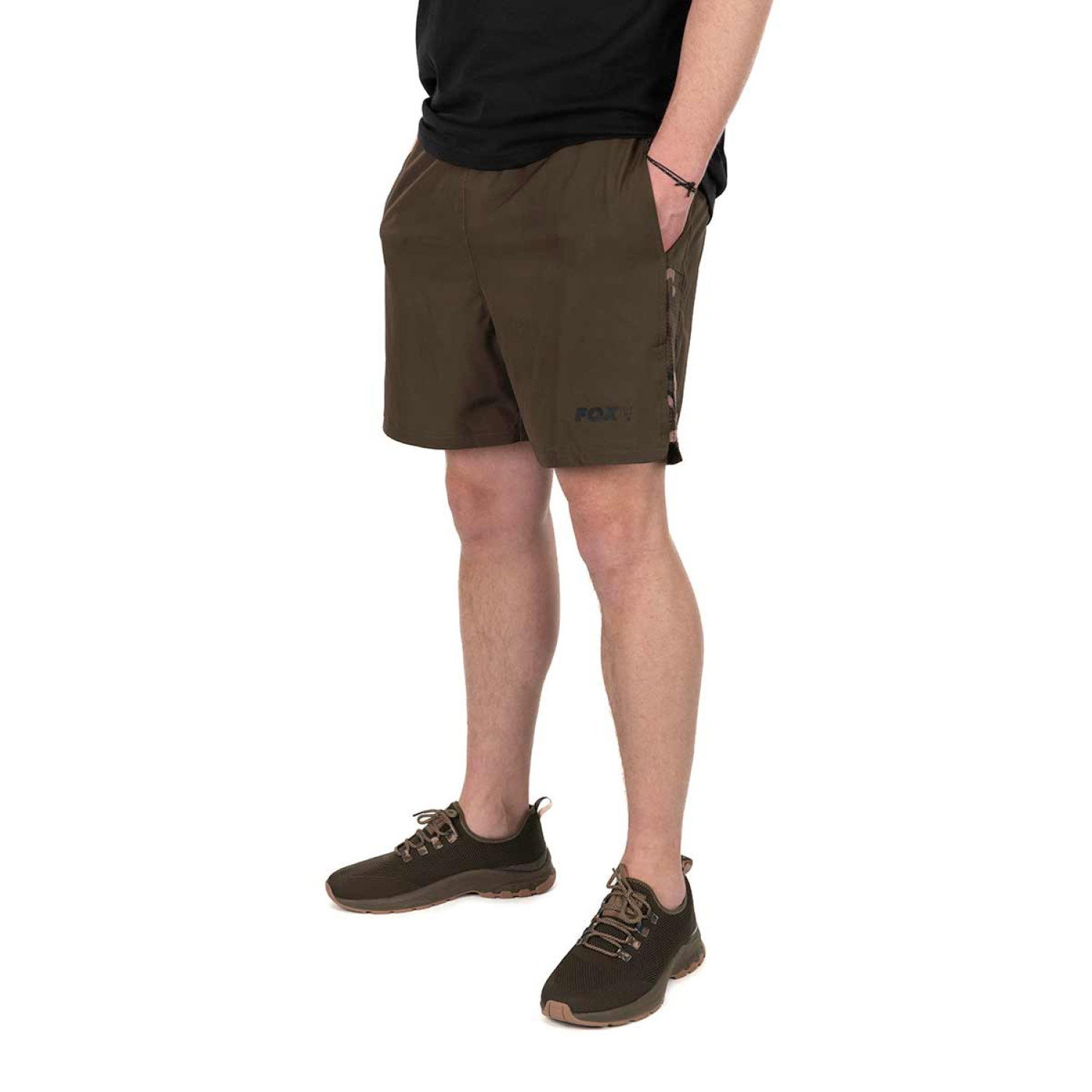 Къси панталони Fox Khaki/Camo LW Swim Shorts CFX262