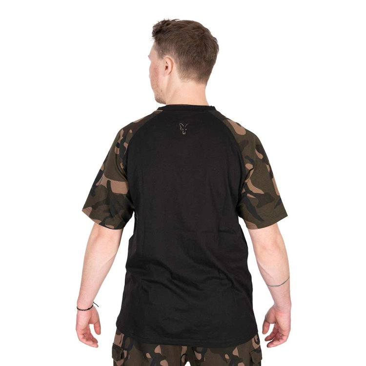 Тениска Fox Black/Camo Outline T-Shirt CFX268