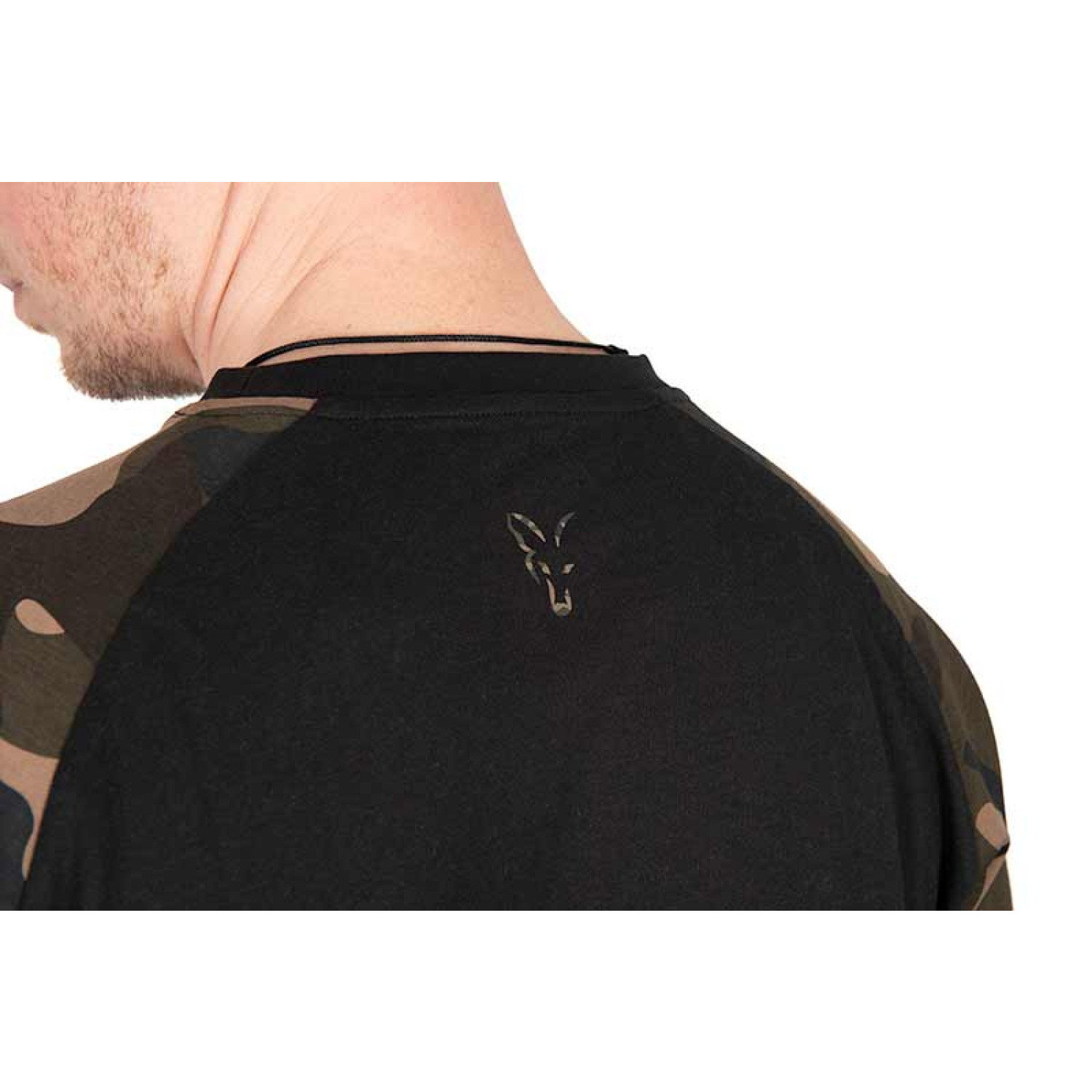 Тениска Fox Black/Camo Outline T-Shirt CFX268