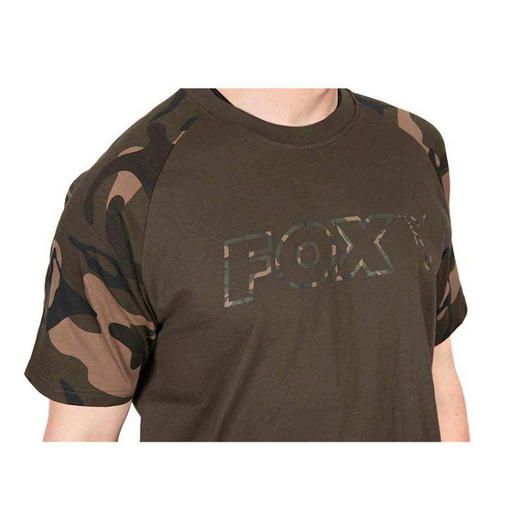 Тениска Fox Khaki/Camo Outline T-Shirt CFX275