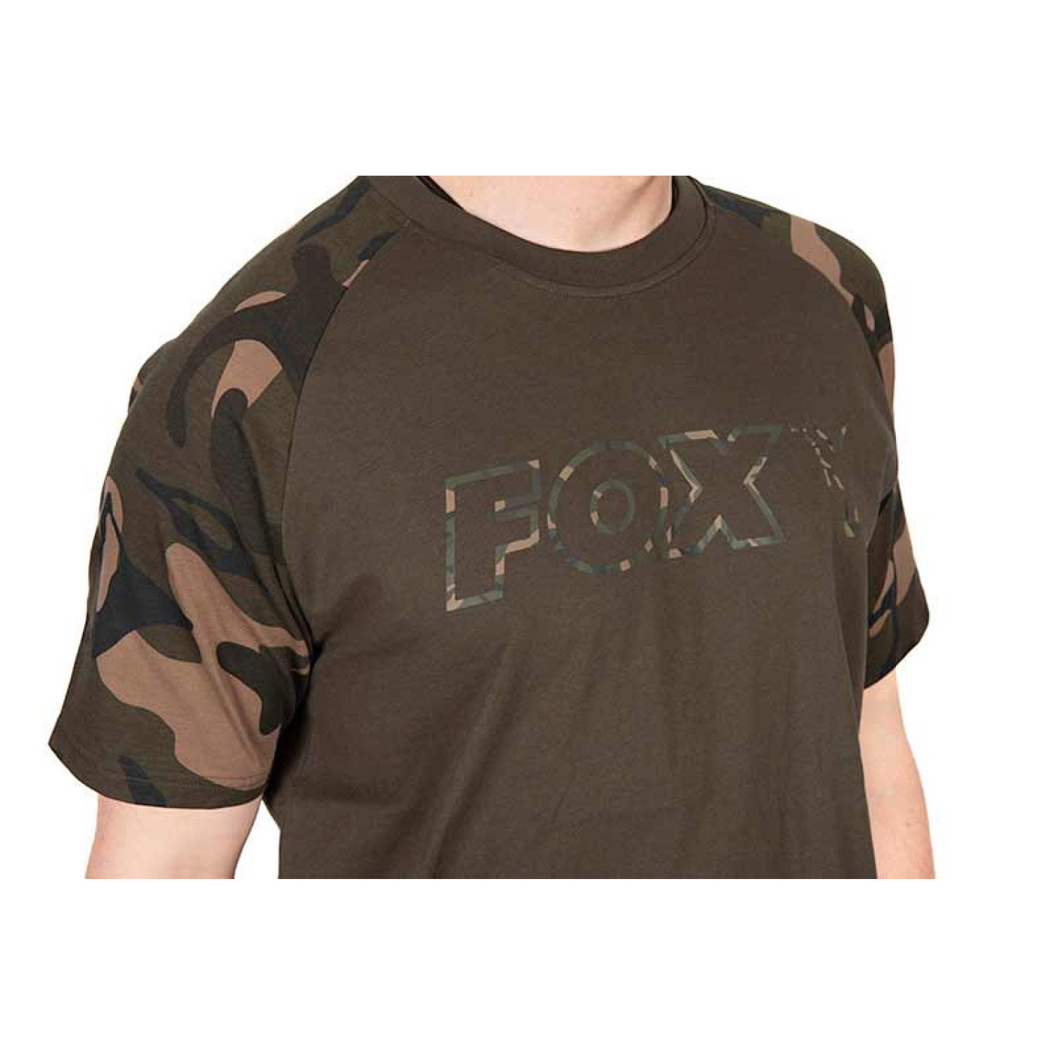 Тениска Fox Khaki/Camo Outline T-Shirt CFX275