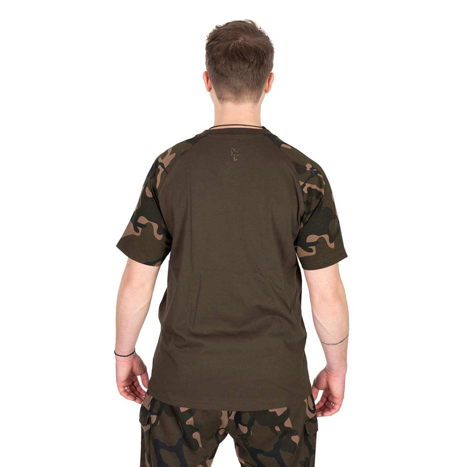 Тениска Fox Khaki/Camo Outline T-Shirt CFX275