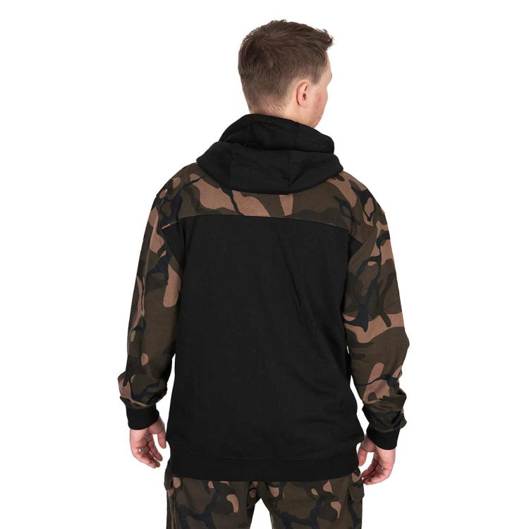 Суичър Fox LW BLack/Camo Split Zip Hoody CFX294