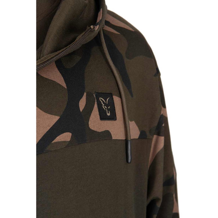 Суичър Fox LW Khaki/Camo Split Zip Hoody CFX300