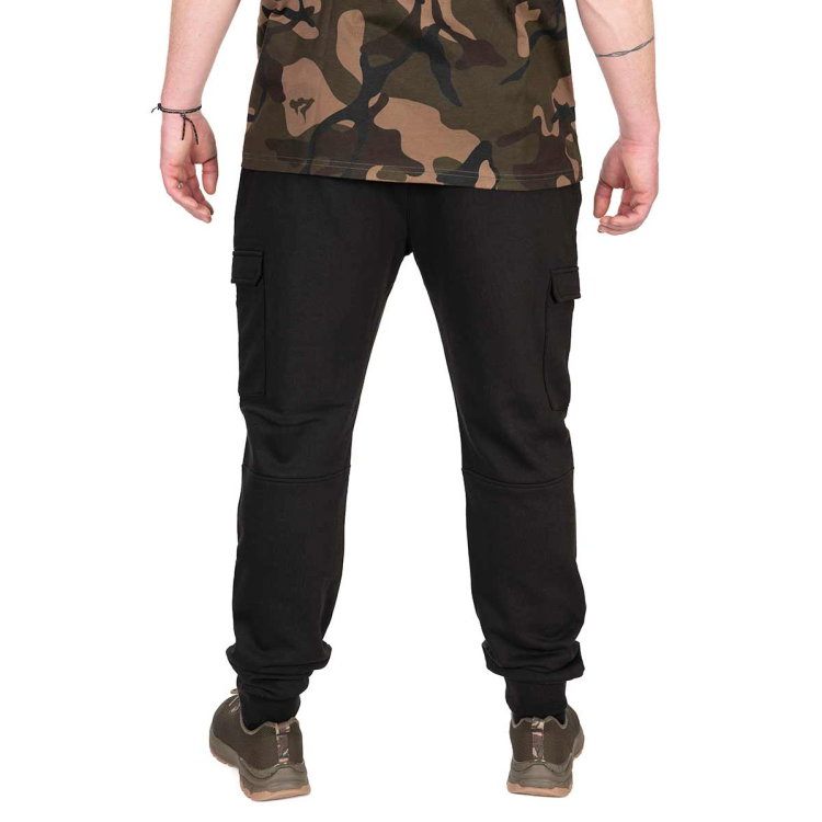 Панталон Fox LW Black/Camo Combat Joggers CFX317