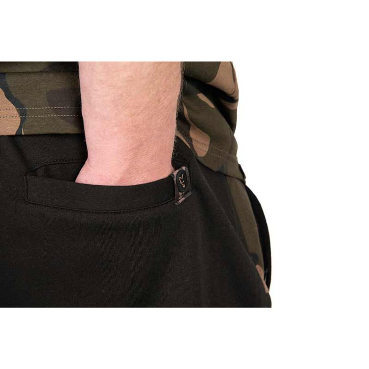 Панталон Fox LW Black/Camo Combat Joggers CFX317
