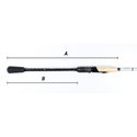 Въдица Filstar Silver Shadow EVO Jig Boat Връх/tip за 959231 - 6'9"M