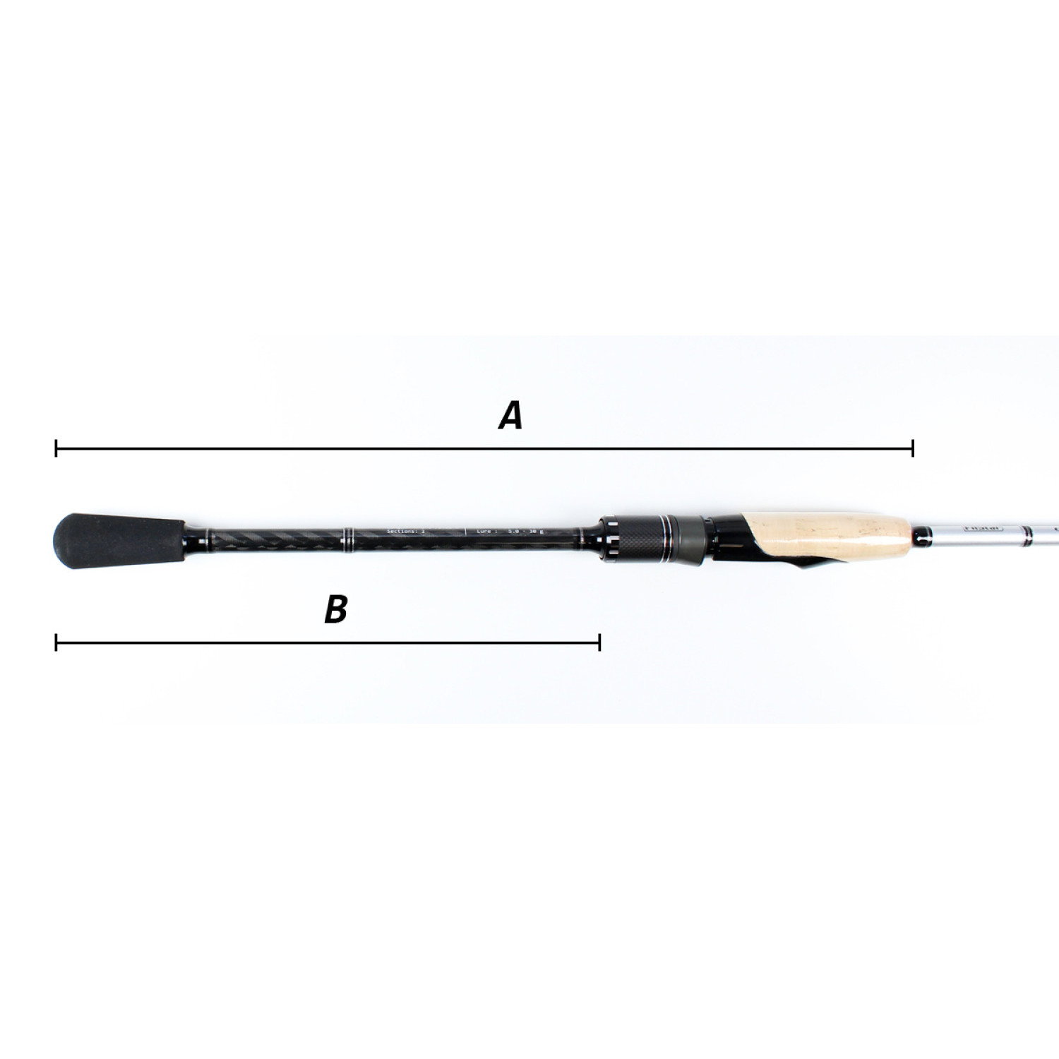 Въдица Filstar Silver Shadow EVO Jig Boat Връх/tip за 959231 - 6'9"M