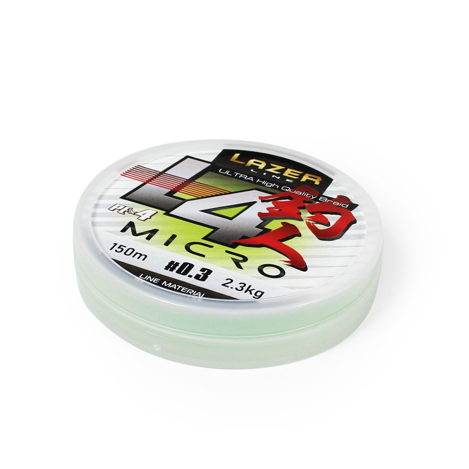 Плетено влакно Lazer PE L4 Micro Fluo Green 960412