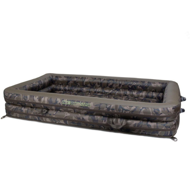 Надуваем дюшек Fox Carpmaster Air Mat CCC045