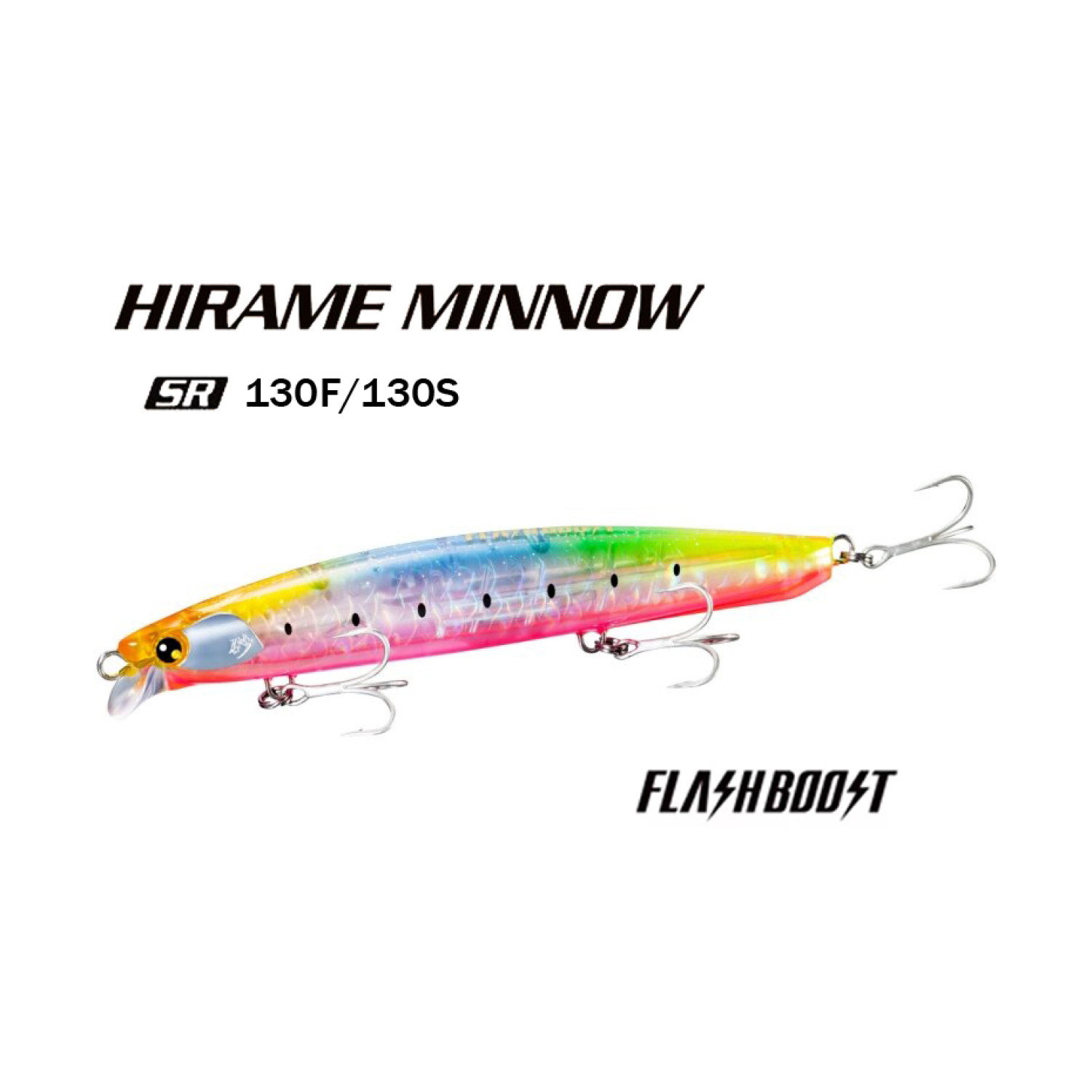 Воблер Shimano Hirame Minnow SR 130S/130F Flash Boost XF-213U - 59337