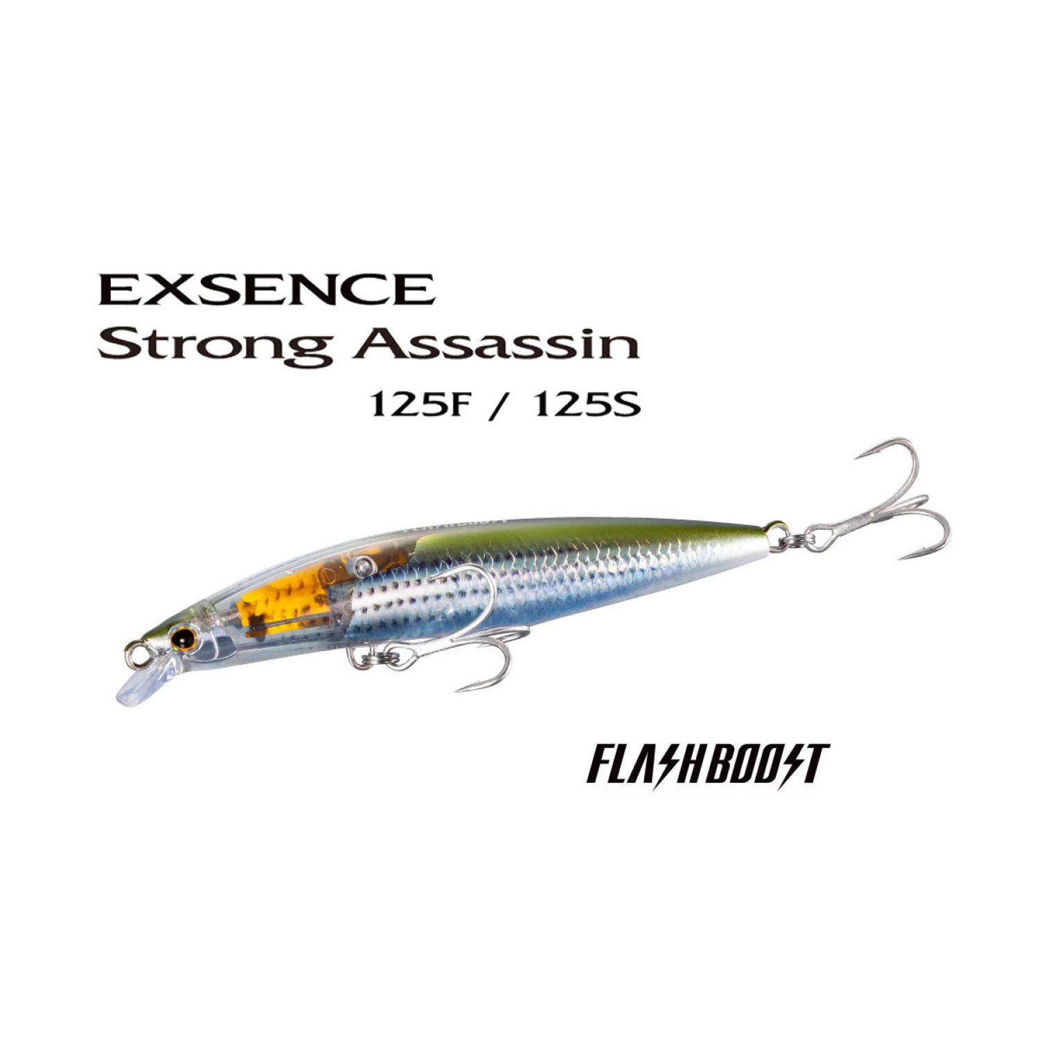 Воблер Shimano Exsence Strong Assassin 125F/125S Flash Boost XM-112U - 80263