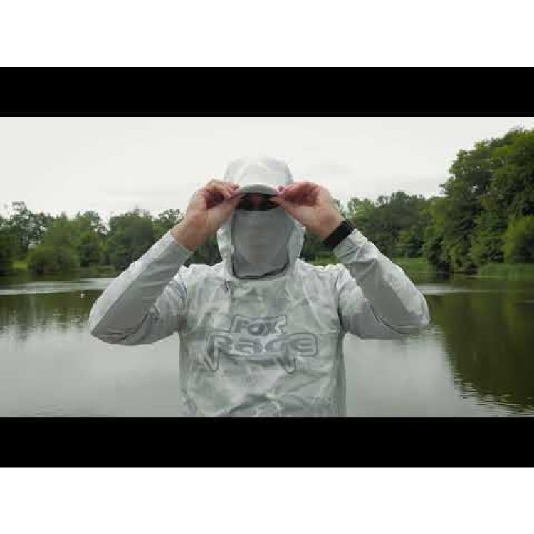 Слънцезащитна блуза Fox Rage UV Hooded Light Cam Top NPR607