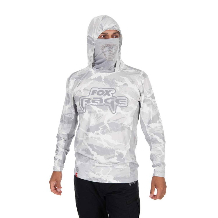 Слънцезащитна блуза Fox Rage UV Hooded Light Cam Top NPR607