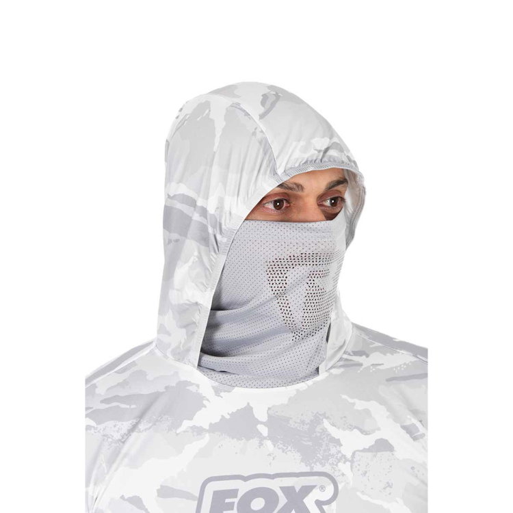 Слънцезащитна блуза Fox Rage UV Hooded Light Cam Top NPR607
