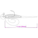 Силикон Aji Megamilk Krill 960522
