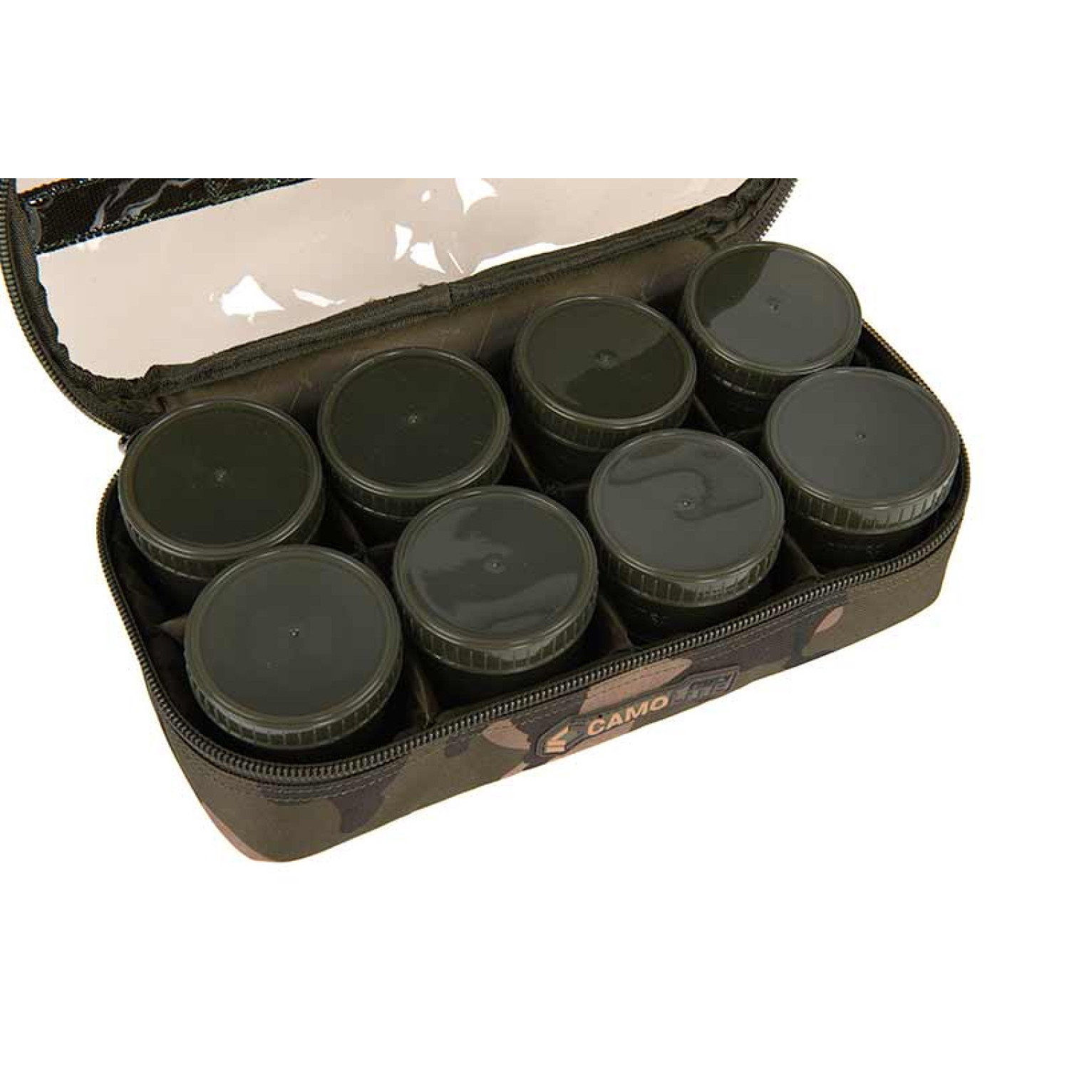 Органайзер за подхранки Fox Camolite 12 Pot Hookbait Case CLU503