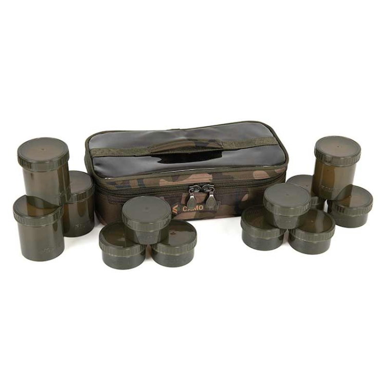 Органайзер за подхранки Fox Camolite 12 Pot Hookbait Case CLU503