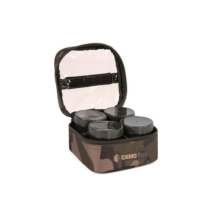 Органайзер за подхранки Fox Camolite 6 Pot Hookbait Case CLU501