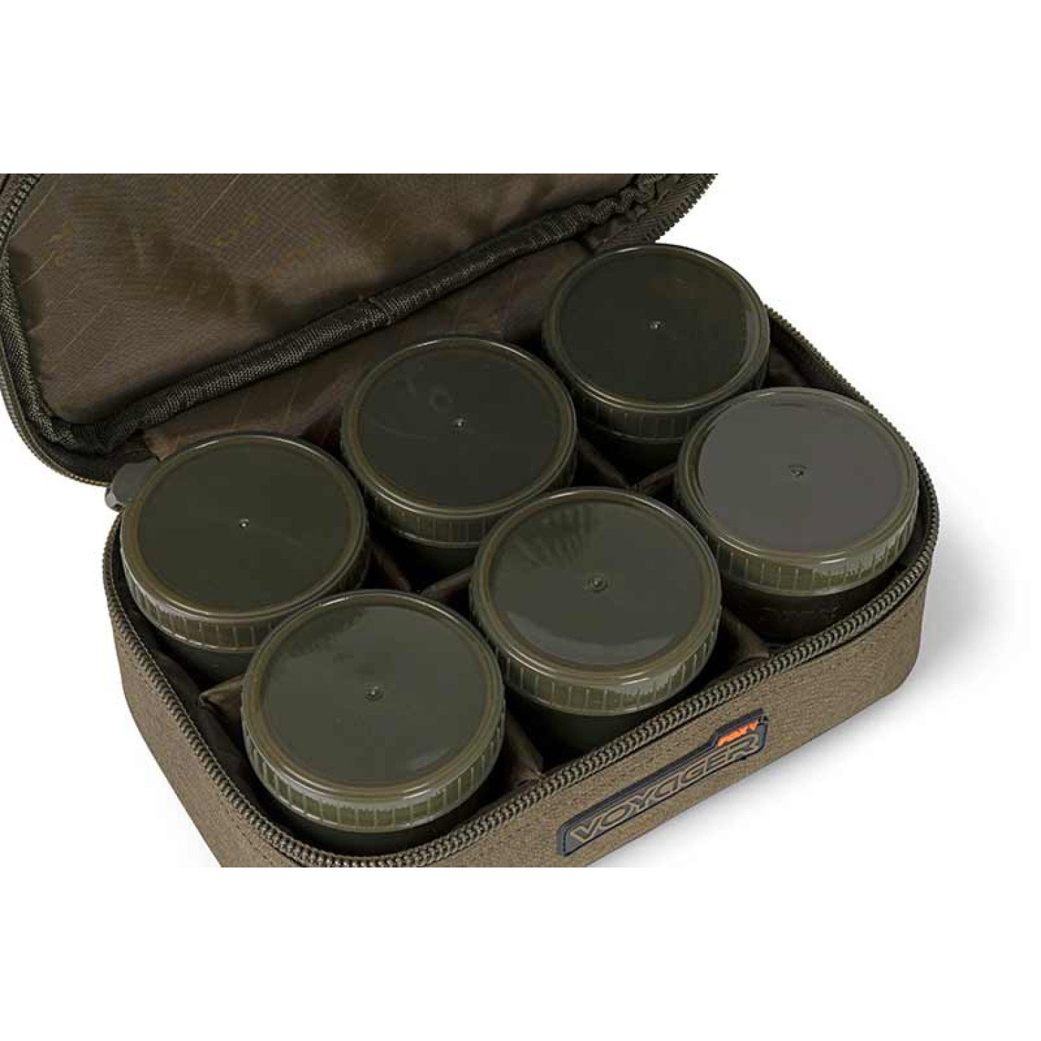 Органайзер за подхранки Fox Voyager 8 Pot Hookbait Case CLU567