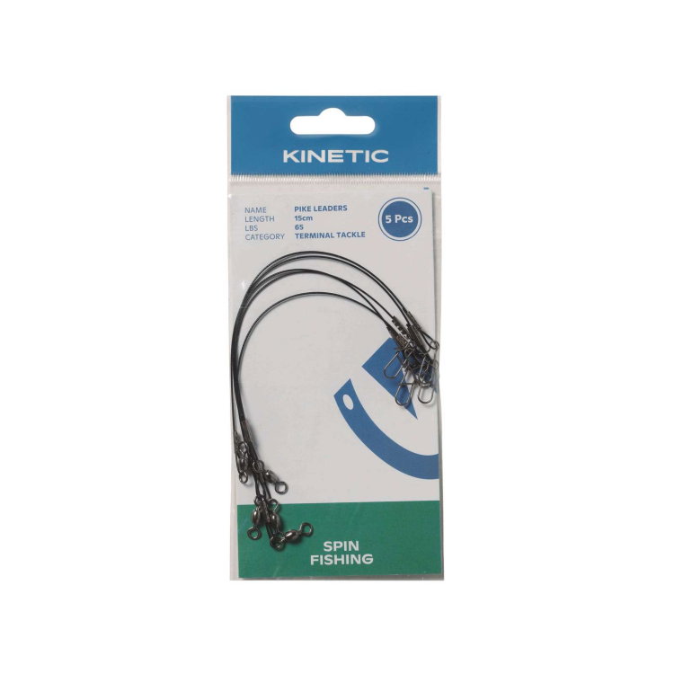 Повод за щука Kinetic Pike Leaders F610-007-294