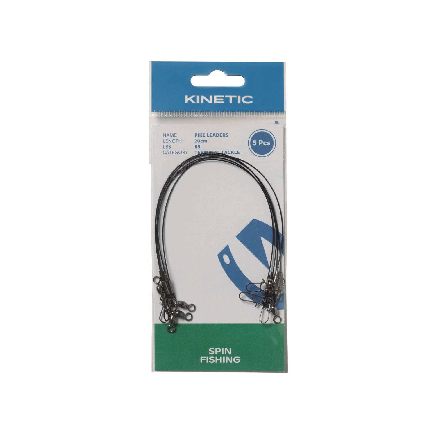 Повод за щука Kinetic Pike Leaders F610-007-294