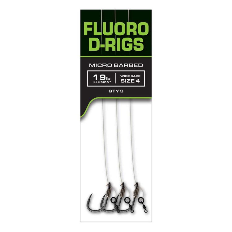 Готов монтаж Fox Carp Ready Rigs Fluoro D-Rig CCR204