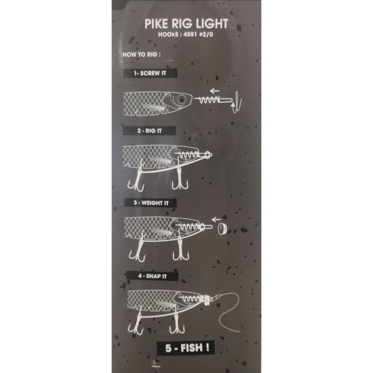 Монтаж за щука VMC Pike Rig AVM550035