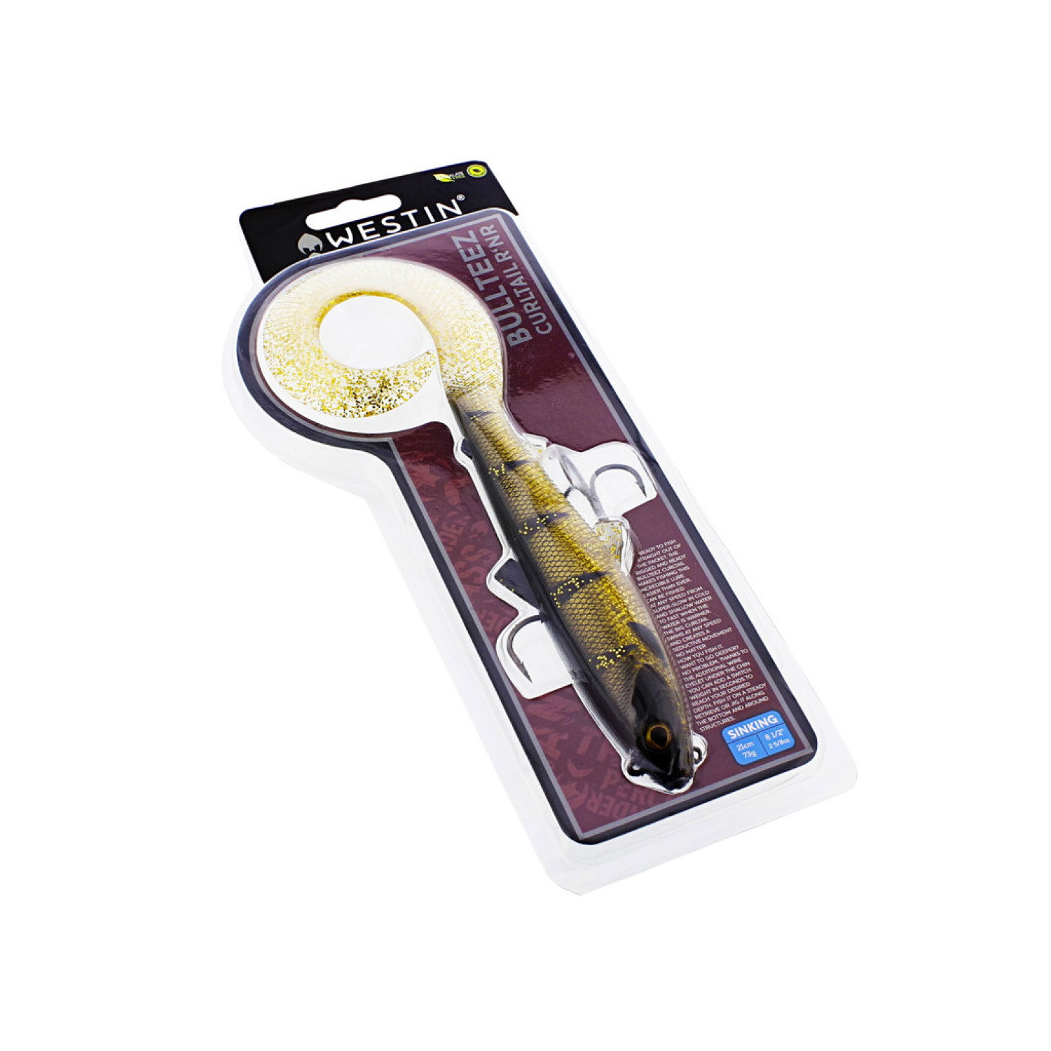 Силикон Westin Bullteez Curltail R2F P210-644-026