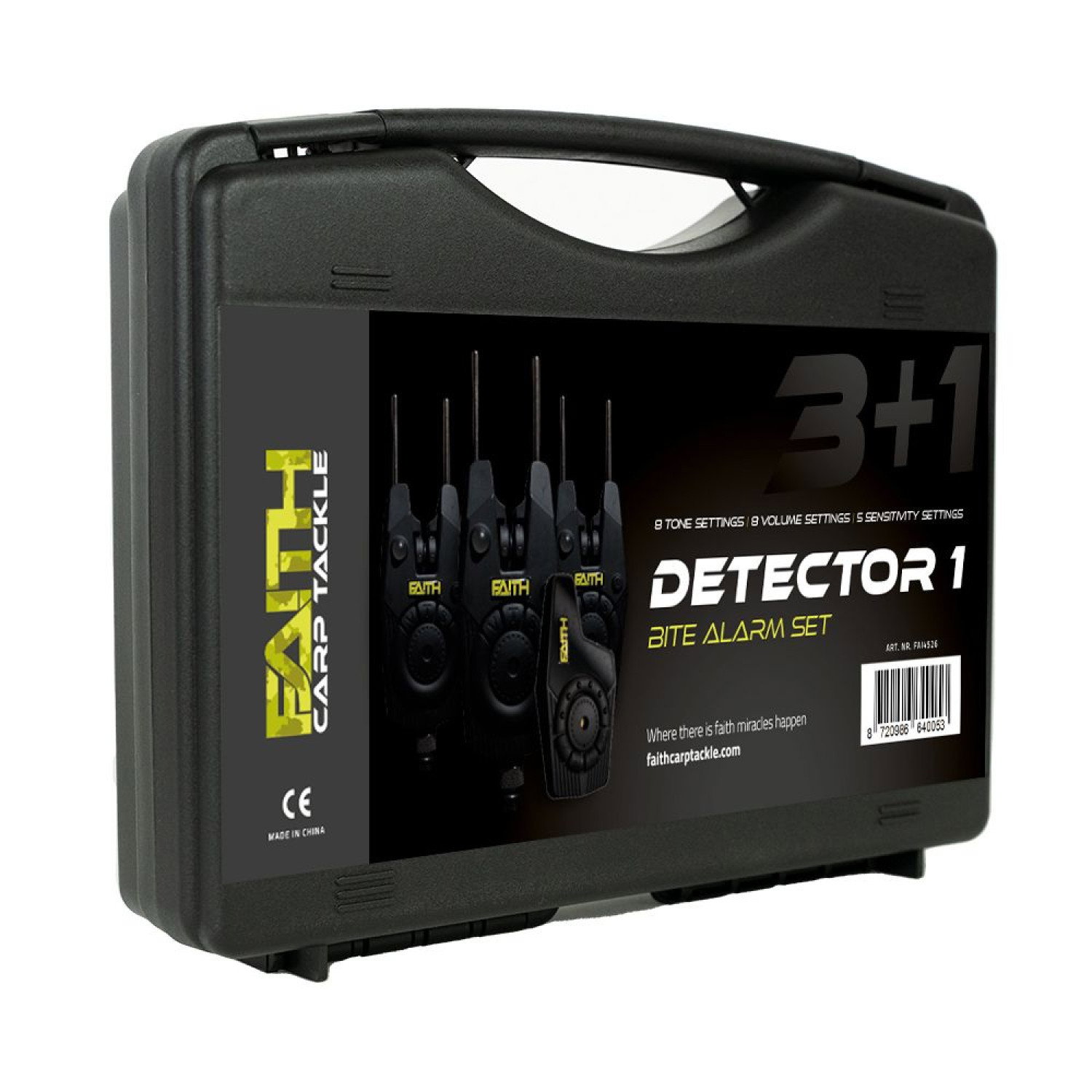 Комплект сигнализатори Faith Detector 3+1 FAI4526