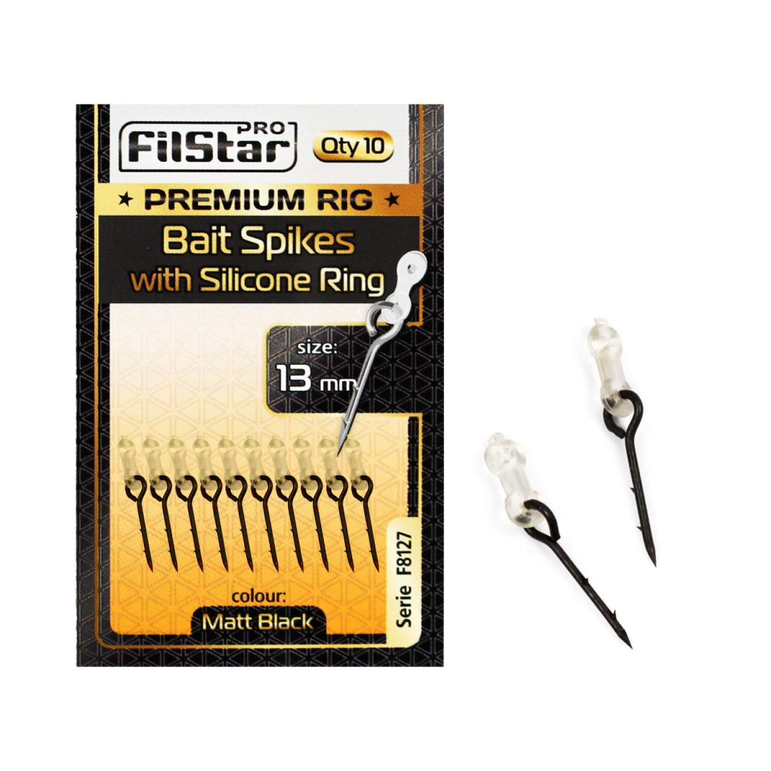Клин за стръв Premium Rig Bait Spike With Silicone Ring F8127