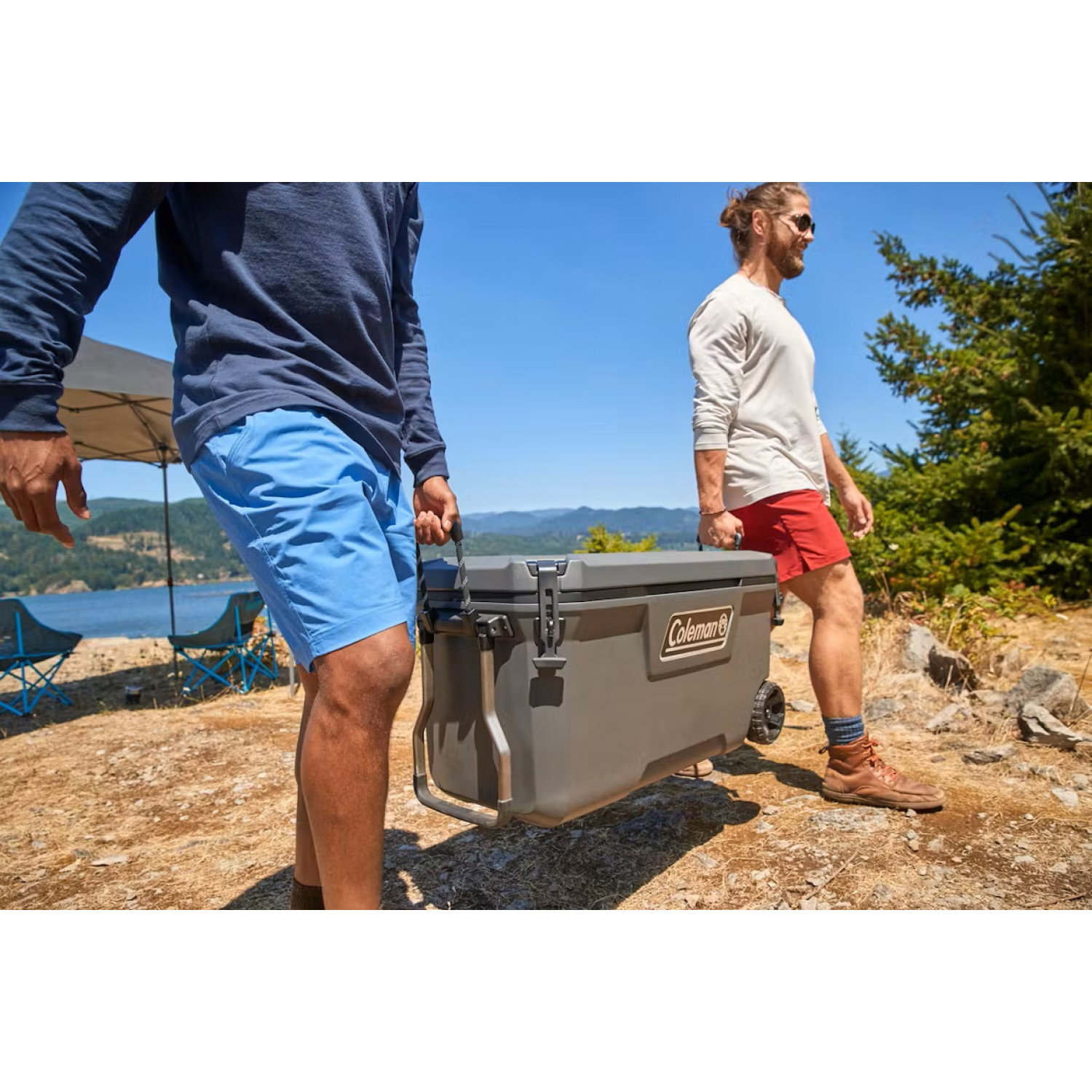 Хладилна кутия Coleman Convoy Series 100QT Wheeled 2213849