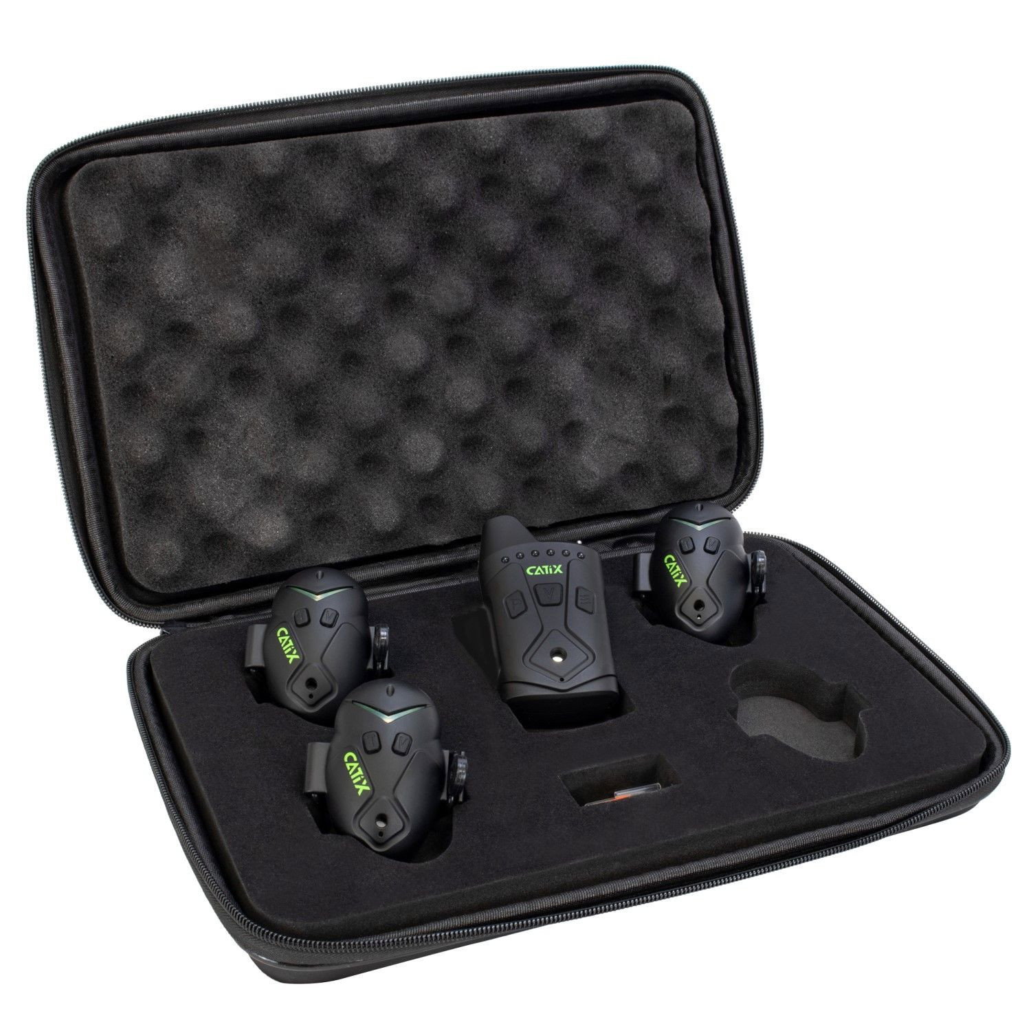Комплект сигнализатори Catix XP8 Catfish Bite Alarms Set DOM068070765