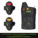 Комплект сигнализатори Catix XP8 Catfish Bite Alarms Set DOM068070765