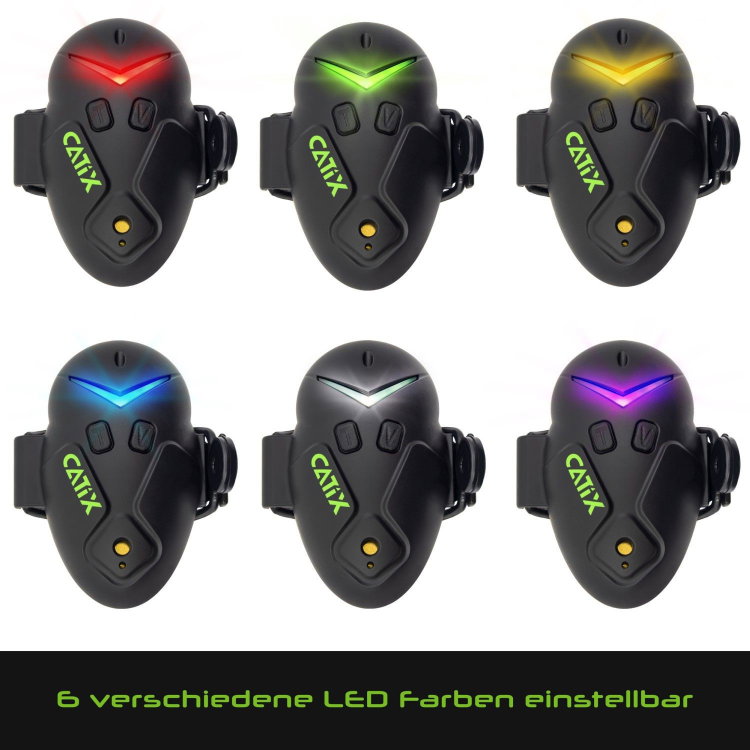 Комплект сигнализатори Catix XP8 Catfish Bite Alarms Set DOM068070765