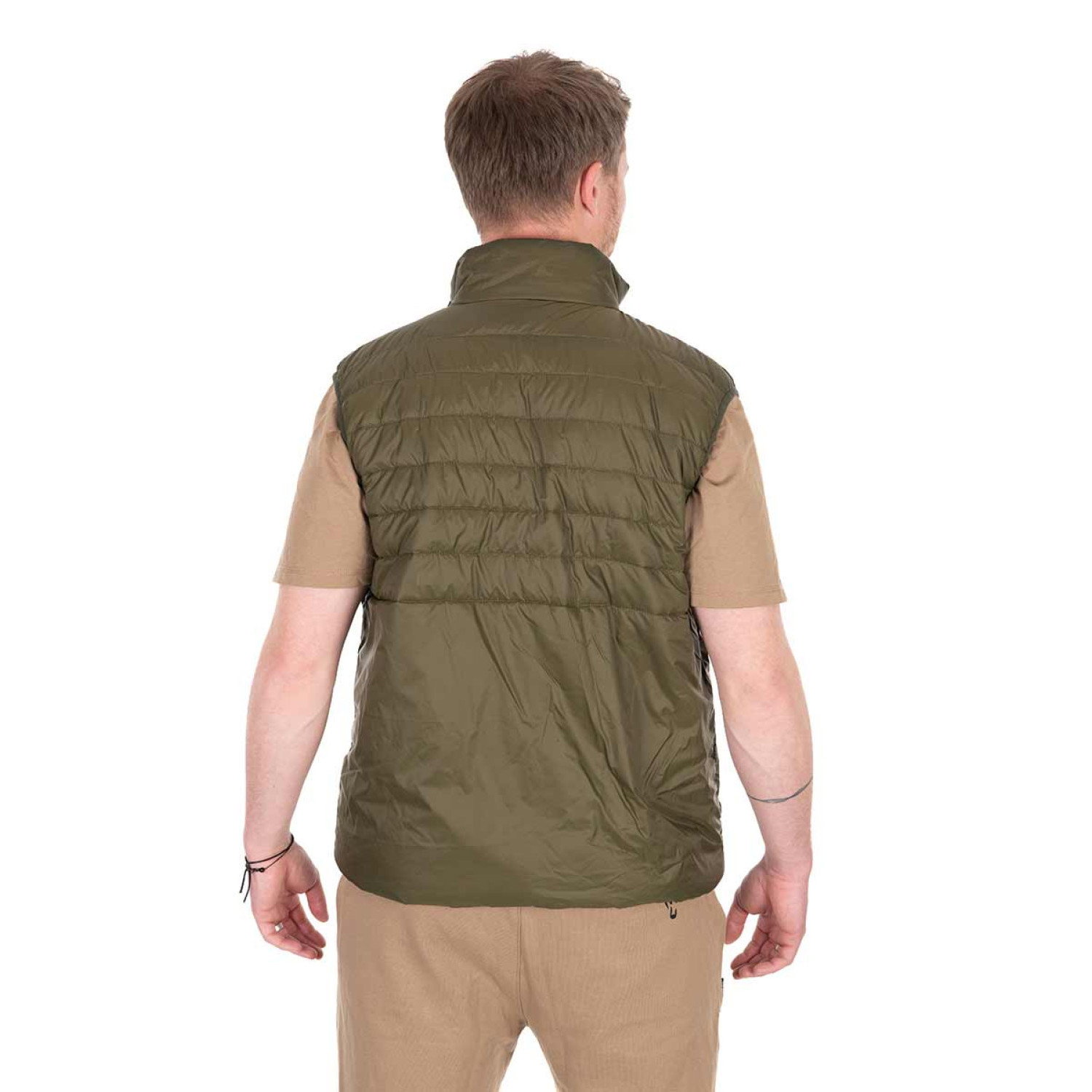 Елек Fox Olive Quilted 100 Gilet CFX483