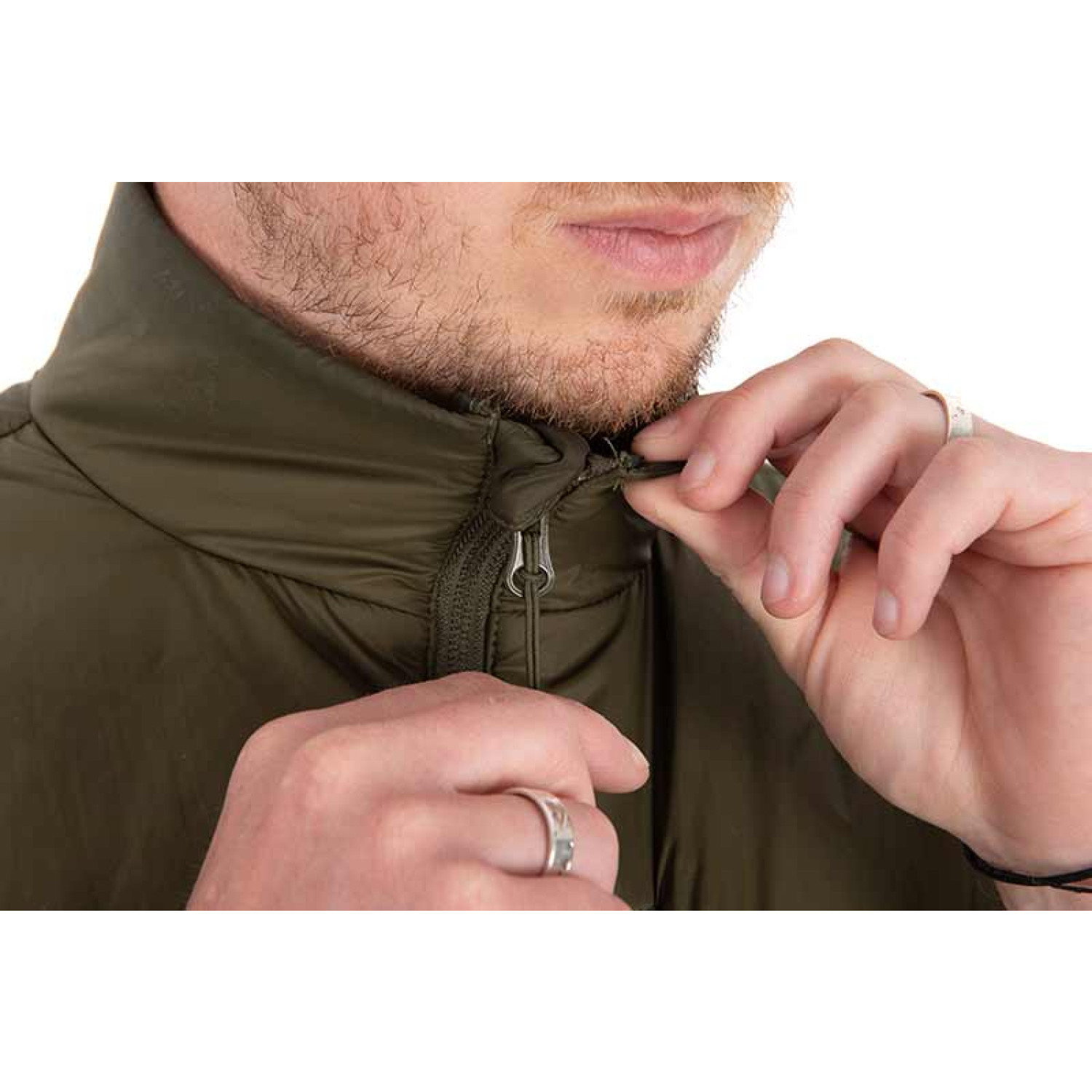 Елек Fox Olive Quilted 100 Gilet CFX483