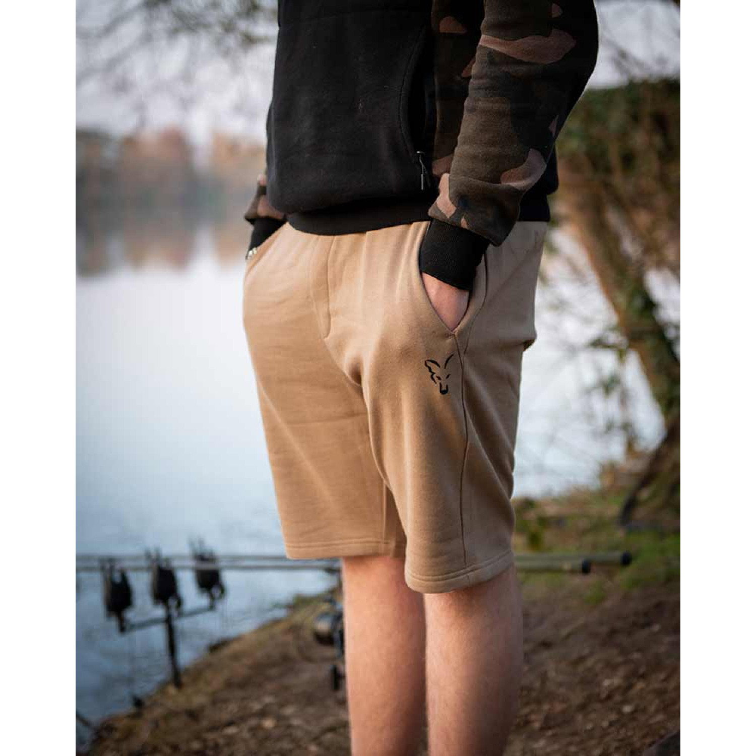 Къси панталони Fox Collection LW Jogger Short - Tan Ltd CCL319