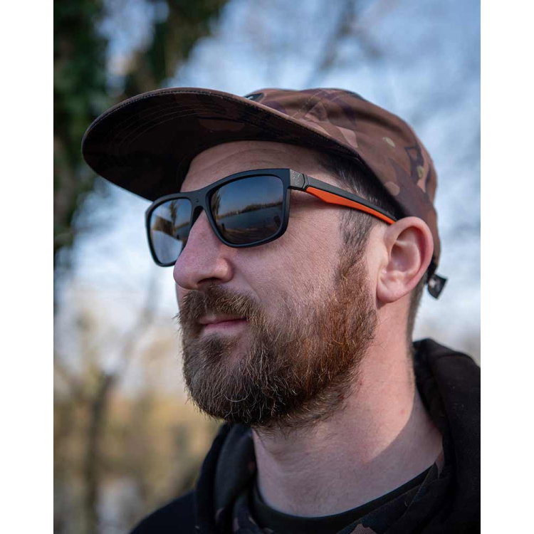 Очила Fox Collection Black & Orange Shades - Grey Lens CSN054