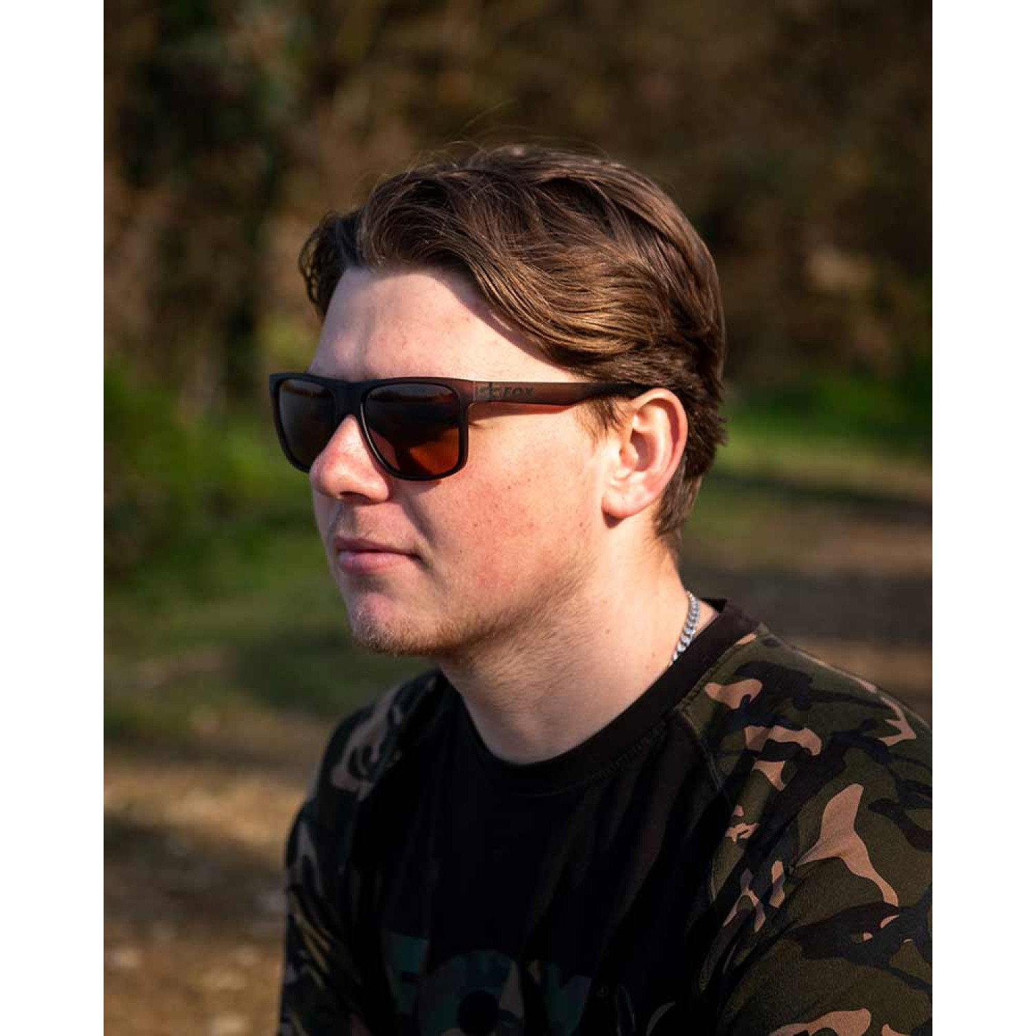 Очила Fox Avius Trans Khaki - Brown Lens CSN055