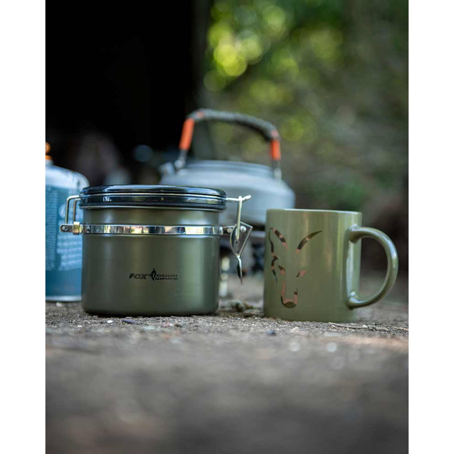Контейнер за кафе Fox Cookware Coffee/Tea Khaki Storage CCW035
