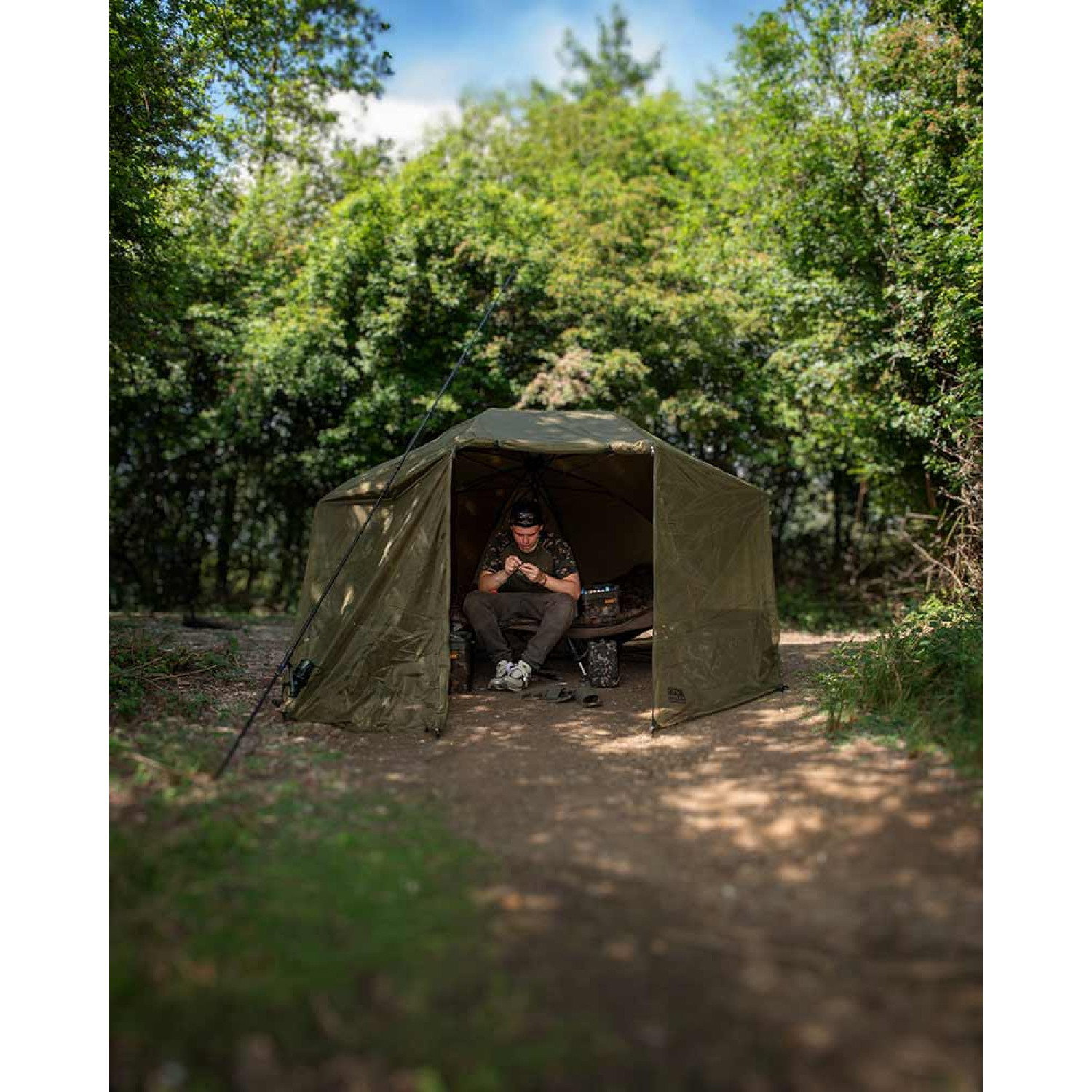 Мрежа за чадър Fox 60 Inch Khaki Mozzy Mesh CUM361